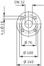 Насос Wilo Bl 32/140-2,2/2